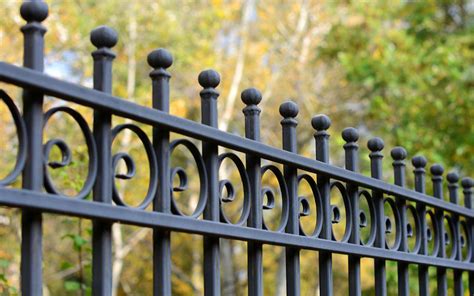 wrought iron fences and gates
